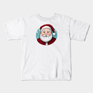 Santa Claus in his best moments Kids T-Shirt